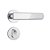 Fechadura de Porta Externa 803/21 Redonda Inox Stam - Imagem 1