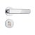 Fechadura de Banheiro 823/21 Roseta Redonda Inox Stam - Imagem 1