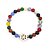 Pulseira Peace Feita com Pedras Naturais de Quartzo - Imagem 2