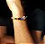Pulseira Peace Feita com Pedras Naturais de Quartzo - Imagem 3