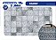 Vinil para piscinas Tramado ou Tela Armada 1.5 MM - Hijau gray - 2 Linha - Imagem 1