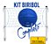 Kit Biribol Volei de Piscina - Tubos + Rede 6 M - Imagem 3