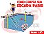 Escada para Piscina - Paris - Para Obesos e Fisioterápicos - 1,20 m - Aço Inox 304 - Imagem 2