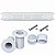 Kit para reposição Escada de Piscina 01 Degrau - ABS - Completo - Imagem 1