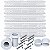 Kit para reposição Escada de Piscina 05 Degrau - ABS - Completo - Imagem 1
