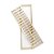 Ralo Linear Grelha de Resina - Bege - 15x50 Cm - Imagem 3