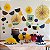 Leque de Papel Decorativo - Amarelo- 6 un. - Imagem 1