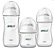 Kit 3  Mamadeiras Anti-Cólica Moldelo Pétala  125 - 260 - 330ML - Philips Avent - Imagem 1