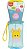 Garrafinha Com Canudo em SIlicone Animal Fun Girafinha - Buba - Imagem 2