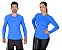 Camiseta Less Now Unissex Fator Proteção Solar 50 Uva/uvb Azul - Imagem 3