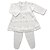 Vestido Saída de Maternidade Sidney - Branco - Tamanho P - Imagem 1