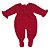 Macacão Saída de Maternidade Casinhas Losangos Paris - Vermelho - Imagem 2