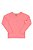 Blusa Infantil Manga Longa com proteção UV - Rosa Flúor - Imagem 1
