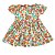 Vestido Infantil Ponto Smock - Estampa Floral - Imagem 2