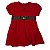 Body Vestido Natal Vermelho - Tam 3 a 18 meses - Imagem 1