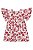Vestido Infantil Floral Vermelho - Cotton - Tam 1 a 2 - Imagem 1