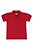 Camiseta Polo em Suedine Vermelho - Tam 1 a 8 - Imagem 1