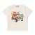 Camiseta Infantil Urso Safari Off White - Tam M - Imagem 1