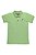 Camiseta Polo em Suedine Verde Verão - Tam 1 a 4 - Imagem 1
