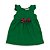 Vestido Infantil Verde Folha - Imagem 1