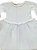 Vestido Baby Trico Batizado Branco - Imagem 2