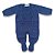 Macacão Saída de Maternidade Abertura Dupla Frontal - Azul Tirreno - Imagem 1