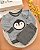 Conjunto Infantil Peluciado Pinguim Azul - Imagem 1