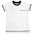 Camiseta Branca Infantil Detalhes Marinhos Tam 1 a 6 - Imagem 2