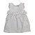 Vestido Infantil Laços Branco - Imagem 1