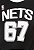 Camiseta NBA Premium Brooklin Nets Preta - Imagem 3