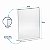 Display Expositor em T Tam A6(10x15cm) PS Cristal - Imagem 3