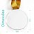 Medalha Redonda 5cm Acrílico Cristal P/ Personalizar - 50und - Imagem 3