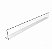 Cantoneira Aparadora Para Gôndola Tamanho 80x5cm PVC Cristal - Imagem 3