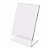 Display de Mesa L Vertical  em Acrílico 15x21cm (A5) - Imagem 1