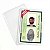 Capa p/ Documento RG Identidade Cristal Acrílico Kit 10und - Imagem 1