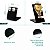 Expositor Busto Brinco Colar Anel Relógio p/ Joia Kit 25un - Imagem 5