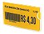 Porta Preço Etiqueta Plaquinha P/ Gondola 5x2,5cm Kit 10und - Imagem 1