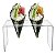 Expositor Servir Pizza Cone Temaki Sorvete  Acrilico 2 Furos - Imagem 3