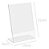 Display Expositor em L Tam A5(15x21cm) Acrilico - Imagem 3