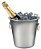 Balde de Gelo Inox 4,5 litros  22 cm - Clink - Imagem 3
