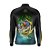 Camisa de Pesca Gola com Zíper 2019 Ref. 07 Estampa Brasil - Imagem 4