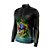 Camisa de Pesca Gola com Zíper 2019 Ref. 07 Estampa Brasil - Imagem 3