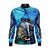 Camisa de Pesca Gola com Zíper 2019 Ref. 11 Estampa Peixe de Água Doce - Imagem 2