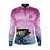 Camisa de Pesca Gola com Zíper 2019 Ref. 13 Estampa Peixe de Água Doce - Imagem 2