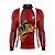 Camisa de Pesca Gola com Zíper 2019 Ref. 20 Estampa Peixe Tucunaré de Água Doce - Imagem 2