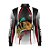 Camisa de Pesca Gola com Zíper 2019 Ref. 21 Estampa Peixe Tucunaré de Água Doce - Imagem 2