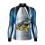 Camisa de Pesca Gola com Zíper 2019 Ref. 27 Estampa Peixe Tucunaré de Água Doce - Imagem 2