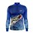 Camisa de Pesca Gola com Zíper 2019 Ref. 33 Estampa Peixe Pintato de Água Doce - Imagem 2