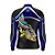 Camisa de Pesca Gola com Zíper 2019 Ref. 37 Estampa Peixe Tucunaré de Água Doce - Imagem 4