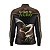Camisa Agro Manga Longa - Ref 55 ( Marrom ) - Imagem 3